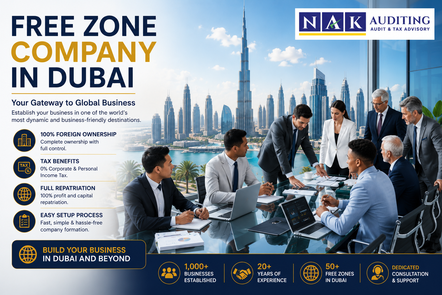 Auditing Companies in UAE providing professional financial audit services