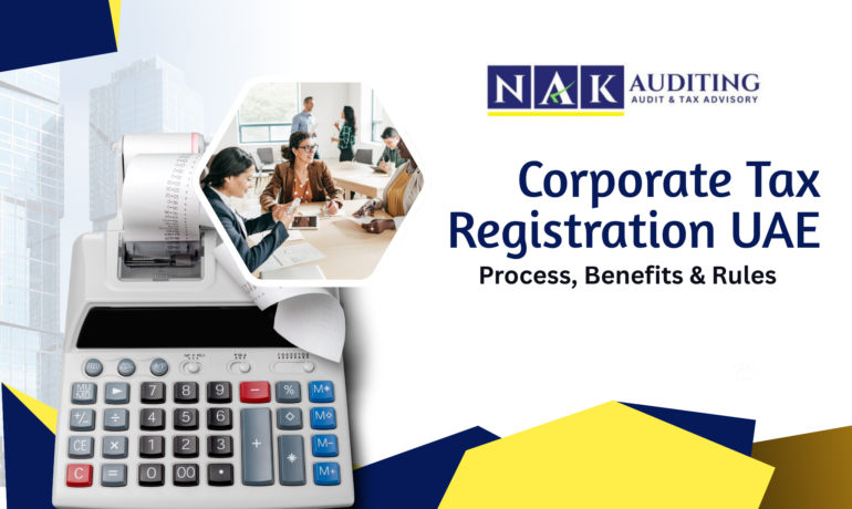 Corporate tax registration UAE services for businesses with expert tax compliance, documentation, and registration support in Dubai UAE.