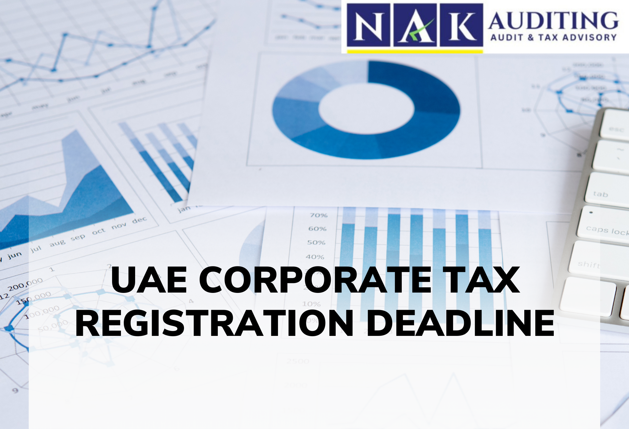 Business professionals reviewing tax documents for the UAE Corporate Tax Registration Deadline to ensure compliance and avoid penalties