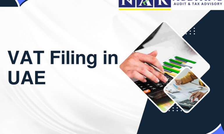 VAT Filing in UAE – Professional VAT return filing services helping businesses stay compliant with UAE tax regulations and avoid penalties.